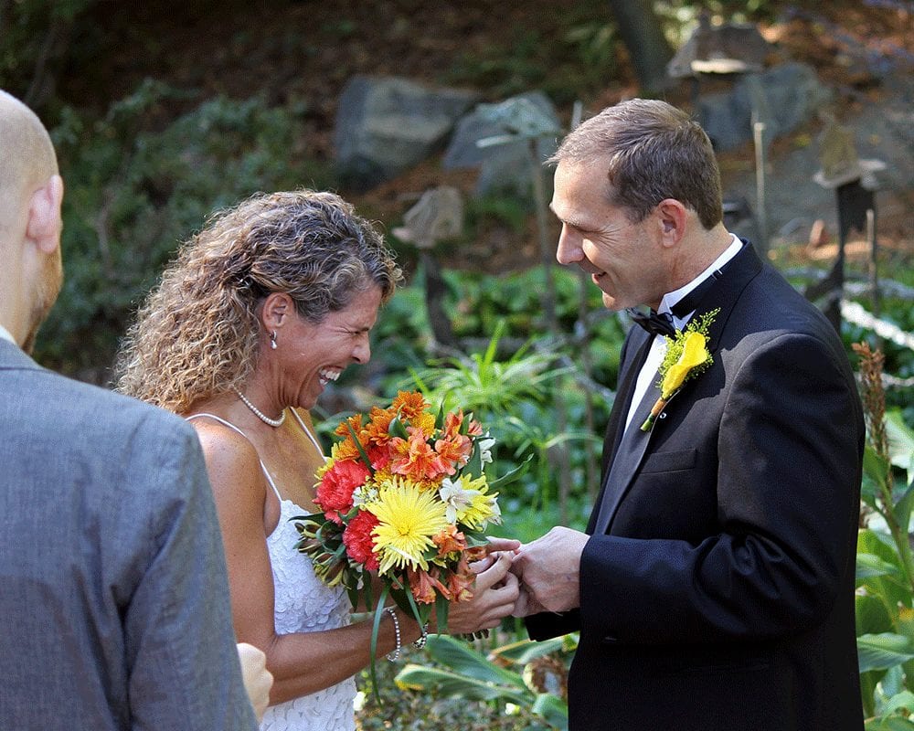 A beautiful fall garden elopement October 2016 Photos by Anna Holladay