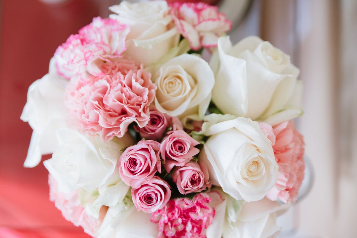 Pink and White