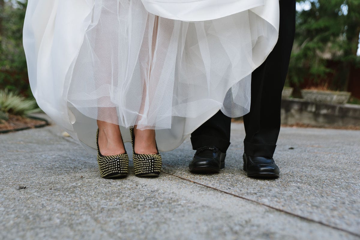 E + S Wedding Shoes